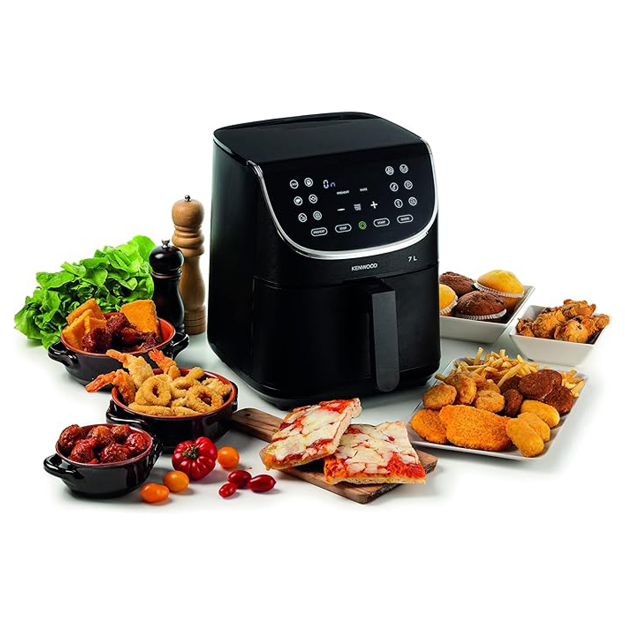 Kenwood - Air Fryer Healthy Fry 7L (Black)